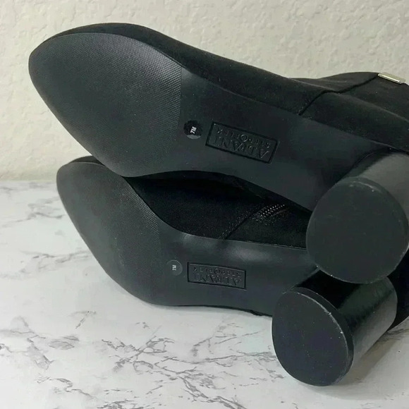 Alfani Sylus Black Ankle Boot Size 7 M - Picture 7 of 11